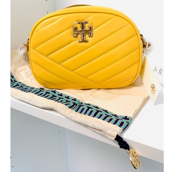 Tory Burch Kira Leather Small Camera Crossbody Bag - Picture 16 of 16